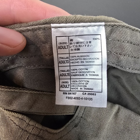 Walt Disney World Hat Cap Mens Strap Back Brown True Vintage Characters Park - Picture 8 of 8